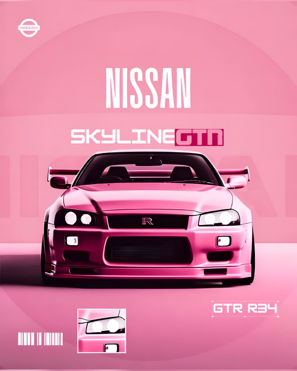 Nissan GTR poster